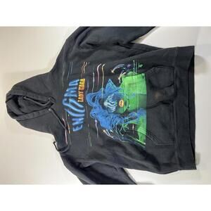 Lady Gaga Enigma Black Graphic Hoodie L